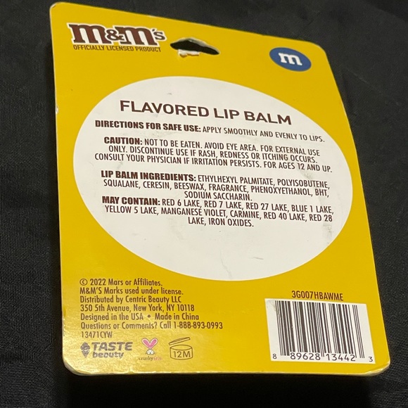 M&M’s blue flavored lip balm - Picture 2 of 2